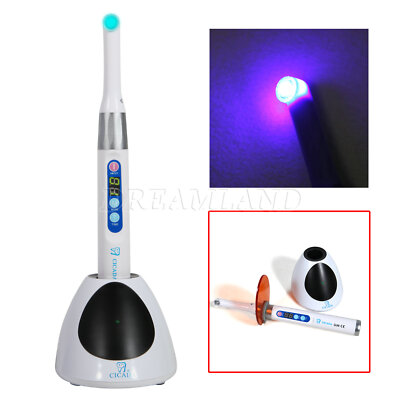 Dental iLED Curing Light Lamp 1Sec Cure 2300MW