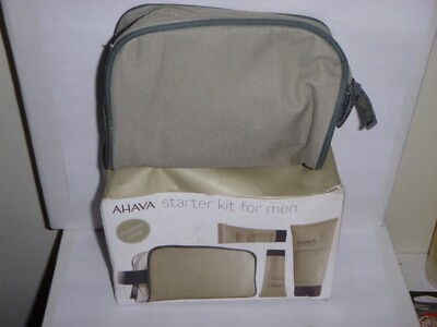 AHAVA For Men Starter Kit - Exfoliating Cleansing Gel - After Shave - Shaving Cr