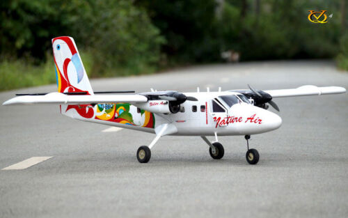VQ Models DHC-6 Twin Otter (aria naturale) 72 pollici Wspan ARF (solo kit) (elettrico) - Foto 4 di 7