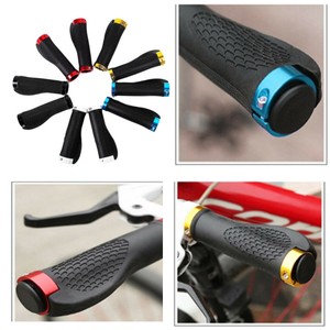 1 Pair Grips Mountain Anti-slip Bike Bicycle Cycling Rubber MTB Handlebar Gear