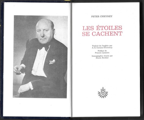 LES ÉTOILES SE CACHENT par PETER CHEYNEY Les classiques de l'espionnage en 1973 - Picture 3 of 9