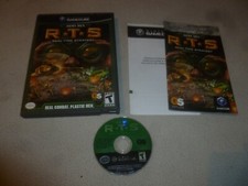NINTENDO GAMECUBE VIDEO GAME ARMY MEN RTS REAL TIME STRATEGY W CASE & MANUAL Wii