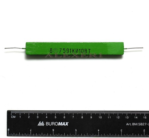 4pcs Load Power Resistor Non-Inductive 10W 39 Ohm - 91K Ohm USSR NOS - Picture 7 of 10