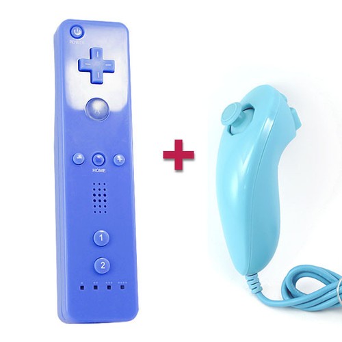 Nintendo WII Remote Nunchuck Wheel Controller Silikon Hülle Handschlaufe Kabellos - Bild 16 von 26