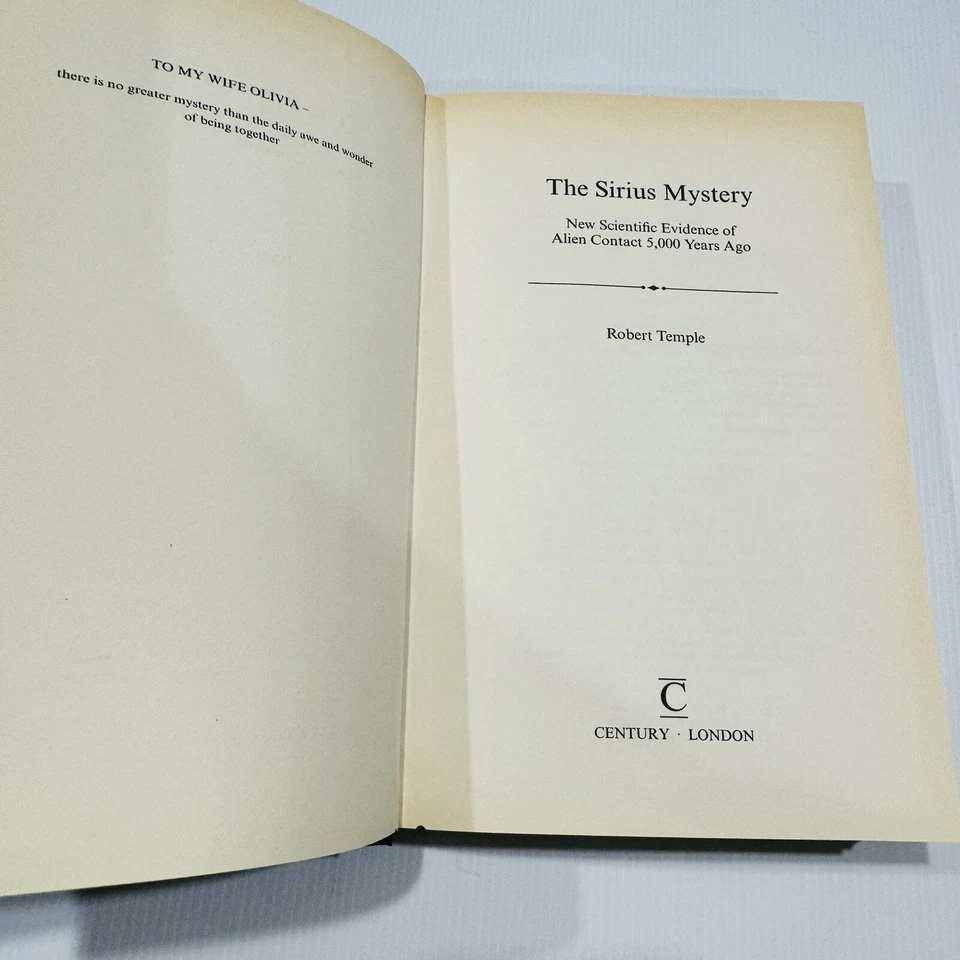 The Sirius Mystery: Conclusive New ..., Temple, Robert - Image 4 of 4