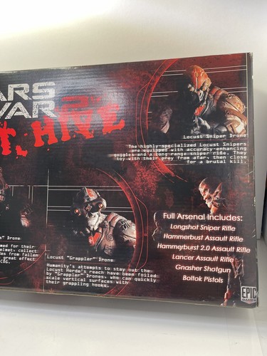Neca Gears Of War 2 Boxset Locust Hive Bolter, Drone, Cyclops, Grappler, Sniper - Picture 11 of 15
