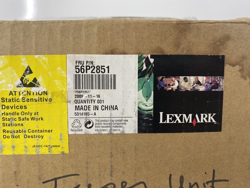 Lexmark 56P2851 Kit de fusibles d'assemblage de fusibles OEM - C 762 - Photo 6/7