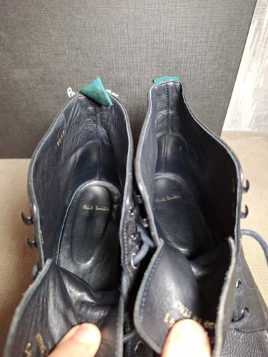 Ladies Paul Smith Leather Ankle Boots Trent Black Size Uk 7 Euro 41 Boxed - Picture 12 of 21