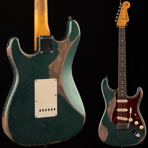 Fender Custom Shop Masterbuilt 1962 Stratocaster Relic Sherwood Metallic (819)