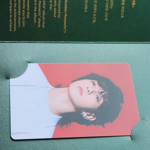 JUNGKOOK BTS TICKET photocard GOLDEN : The Moments' Merch. MD exhibition - Picture 5 of 12