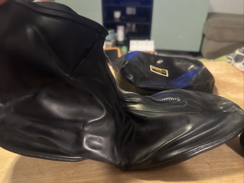 Vintage Wolverine Foldable Rubber Shoe Boot Covers In Pouch Comfort Plus Low 11 - Picture 3 of 11