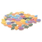 1 Bag of Ceramic Mosaic Pieces Decorative Mosaic Tiles Craft DIY Accessories