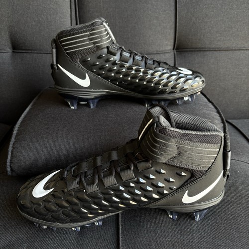 Nike Force Savage Pro 2 Football Cleats Black AH4000-002 Men’s Size 10 New - Picture 3 of 17