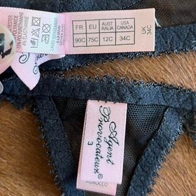 🎀 Agent Provocateur Pleated Lace Lingerie Set 🎀