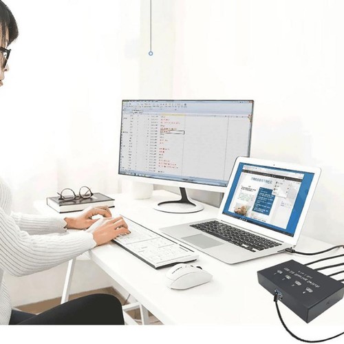 4 in 1 out USB 3.0 Sharing Switch Key Sharer Splitter KVM Printer Switcher e - Afbeelding 9 van 11