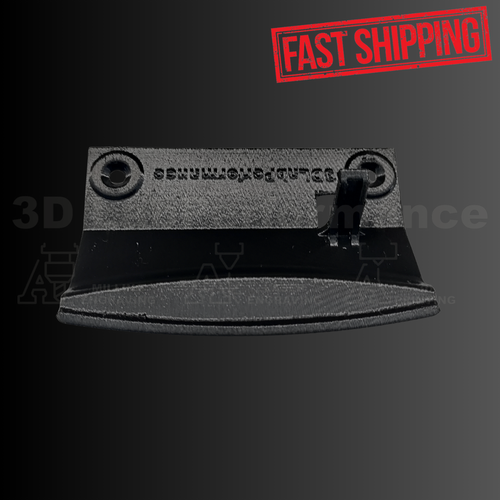 Cierre de tapa de consola de plástico negro para Ford F-150 Harley Davidson 2000 - Imagen 2 de 3