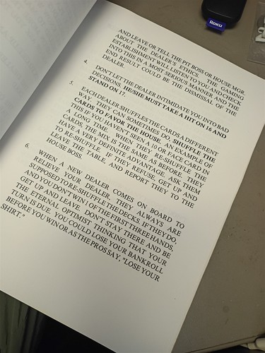 Winning Blackjack Strategies RARE MANUSCRIPT Written by Johnston Publishing Co. - Picture 5 of 5