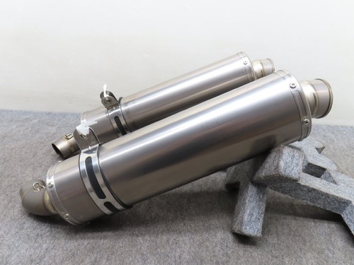 Monster M696 M796 M1100 K Factory Titanium Slip-On Exhaust - Picture 6 of 8