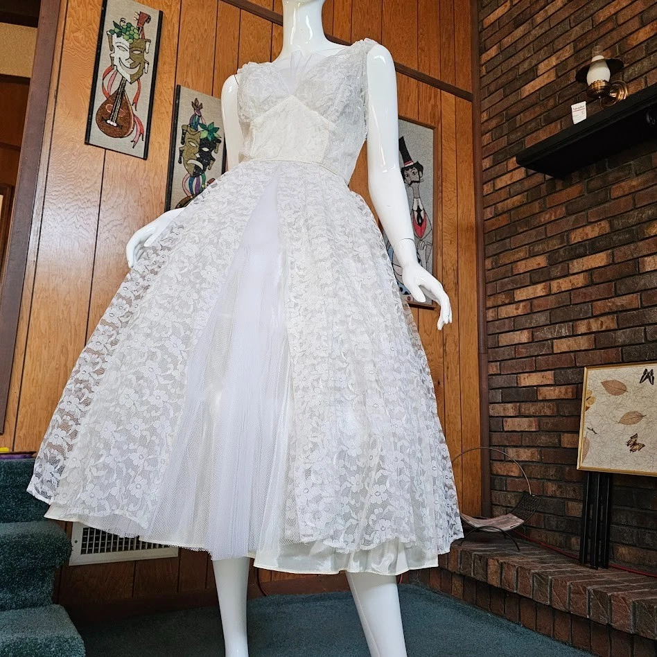 Rockabilly White Vintage Dresses for Women for sale | eBay