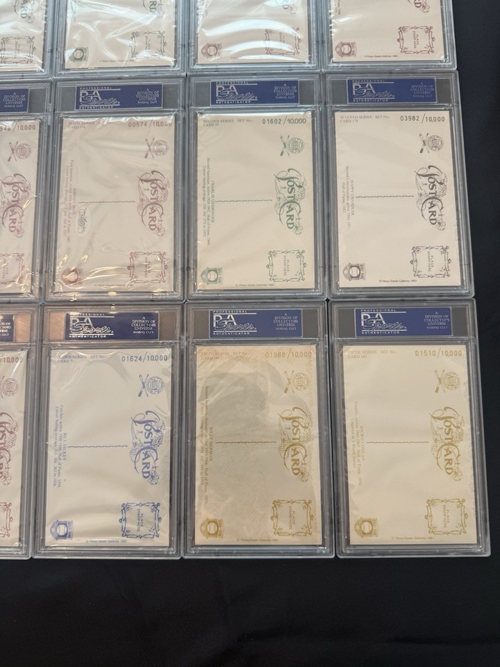 1981 Perez Steel Autograph Post Card Collection. All Graded by PSA. | eBay