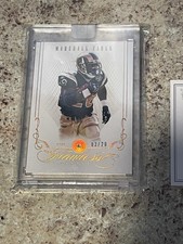 2014 Panini Flawless Diamond Encased Rams Marshall Faulk  3/20  W/COA