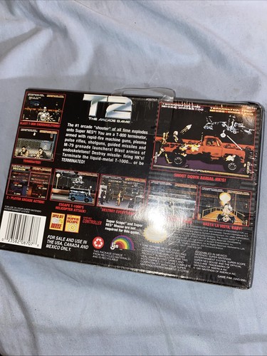T2: The Arcade Game (Super Nintendo Entertainment System, 1993) - Picture 6 of 6