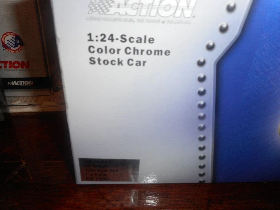 DALE WANHARDT #3 WRANGLER "COLOR CROMO" 1999 MONTE CARLO ACCIÓN 1/24 CWCXXRARO Foto 2 de 4