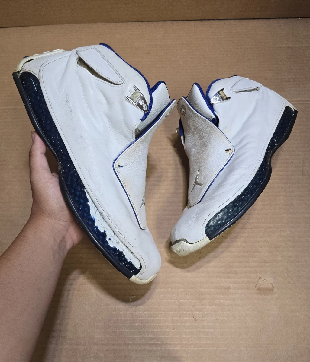 Jordan 18 OG 2003 White Sport Royal for Sale | Authenticity