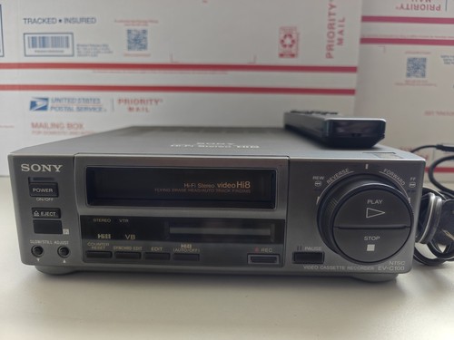 Sony EV-C100 Hi8 Video8 8mm Video 8 Player Recorder HiFi Stereo TESTED - Picture 6 of 16