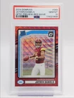 JAYDEN DANIELS 2024 DONRUSS OPTIC RATED ROOKIE RED WAVE RC PSA 10 Q2796