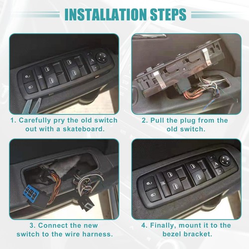 3 Pcs Power Window Switch Window Control Switch for Can-Am Defender HD8 DH10 - Picture 7 of 7