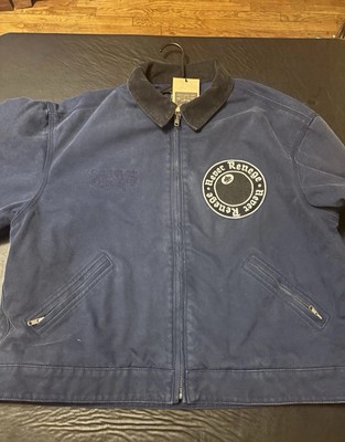 Stussy X Denim Tears Never Renege Canvas Work Jacket Blue