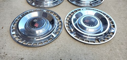 Hub Caps Wheel Covers Chevy Impala Biscayne Nomad 59 60 61 62 63 1962 1961 1960 - Bild 8 von 8