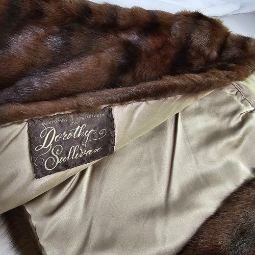 Vintage Mink Shawl Capelet By Spear & Picardi Fur Label Authority L712583 - Picture 15 of 20
