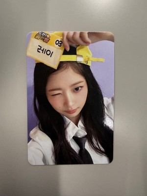 IVE Secret Apple Music Ray Autograph Session Photo Card