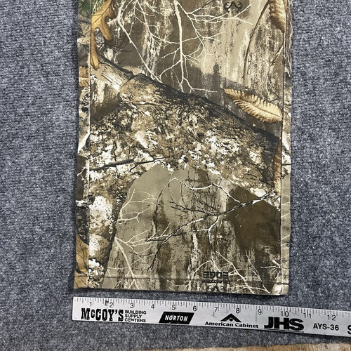 Real Tree Pants Mens XXL 44-46 Edge Camo Hunting Stretch Waistband - Picture 12 of 12