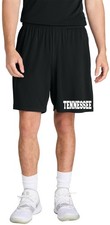 TENNESSEE Sport-Tek brand polyester gym shorts with pockets