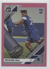 2019 Panini Donruss Optic Rookies Pink Prizm Trysten Hill #127 f2v