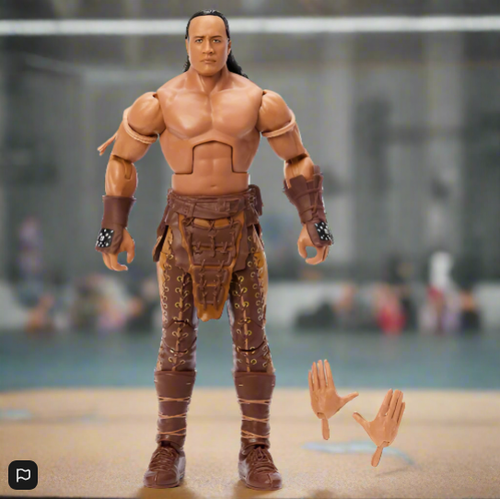 WWE Elite Series Greatest Hits The Rock as Scorpion King Actionfigur - Picture 1 of 14