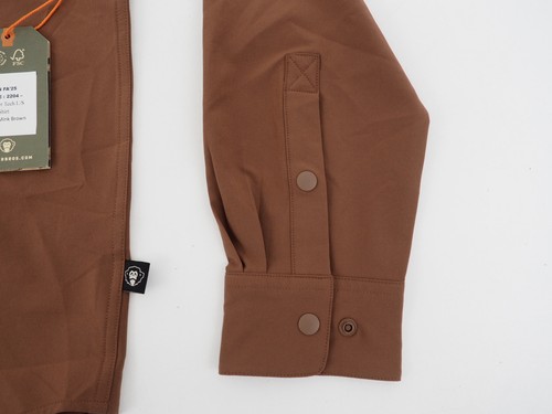 New! Howler Bros Emerger Tech Longsleeve Mens Medium Mink Brown - Picture 5 of 8