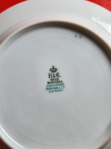 5 Stück St. Germaine kleine Tellerschale H&C Heinrich Bavaria Porzellan - Bild 17 von 24