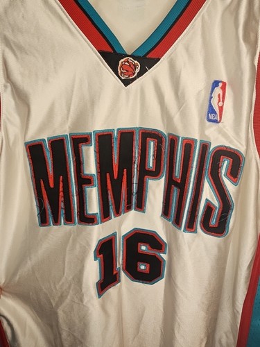 Maglia Pau Gasol #16 Reebok Team Apparel taglia 58 Memphis Grizzlies - Foto 2 di 11
