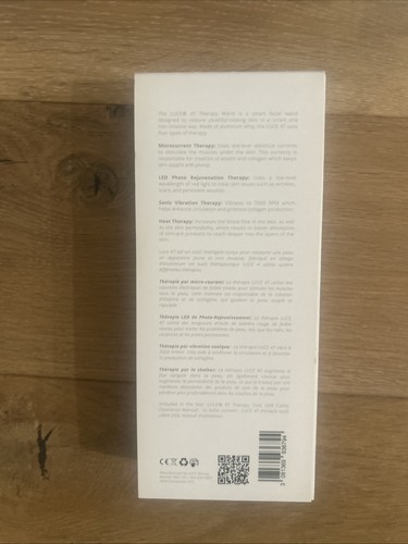 Varita de terapia LUCE Beauty LED luz roja 4T. Caja abierta renovación de colágeno antienvejecimiento - Imagen 3 de 7