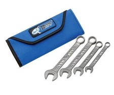 Motion Pro TiProlight Titanium Combination Wrench 4-Piece Set 8mm to 13mm