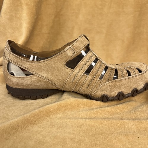 Skechers Open Air Active Outdoor beige hellbraune Wildlederschuhe Damengröße 8 NEU - Bild 6 von 11