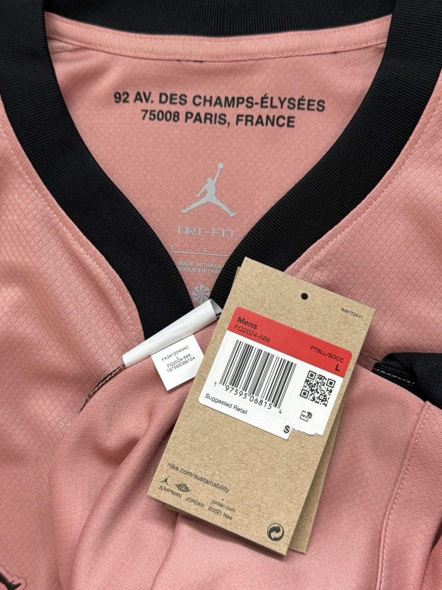2024/25 PSG Third Jersey #10 O. Dembele Large Jordan Paris Saint