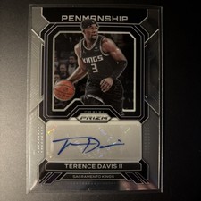 2022-23 Panini Prizm - Penmanship Terence Davis #PNM-TDV (AU)