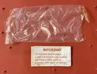 Vintage Star Wars 12” Luke Skywalker Instructions & Baggie Original 1978 Kenner