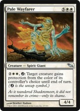 Pale Wayfarer - Medium Play MTG Shadowmoor