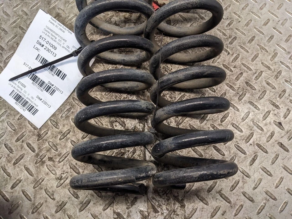 Cadillac ATS 2013-18 AWD suspensión trasera izquierda y derecha muelle helicoidal S 117 Foto 3 de 4